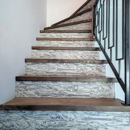 betoninių laiptų su apdaila pavyzdys