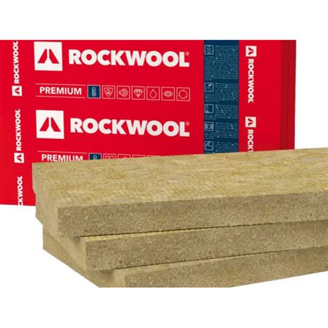 Nuotrauka, vaizduojanti Rockwool Superrock Premium akmens vatos plokščių pakuotes
