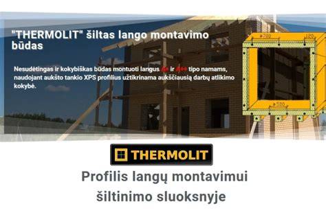 Langų montavimo standartai