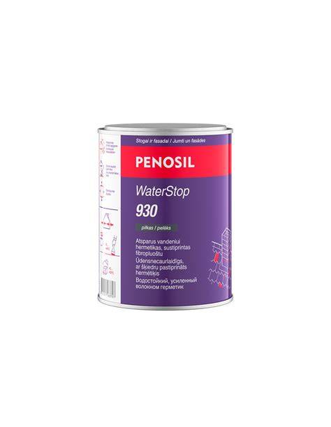 Penosil WaterStop 930 sandarinimo hermetikas su stiklo pluoštu