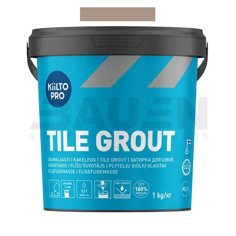 Įvairių tipų plytelių glaistai