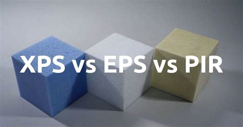 Infografika: kur naudoti Finnfoam PIR vs XPS vs EPS