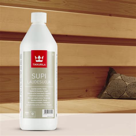 Pirties suolai apdoroti Tikkurila Supi Laudesuoja