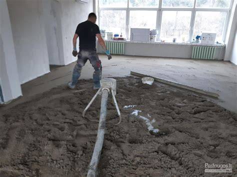 Greičiausias ir kokybiškas grindų betonavimo procesas