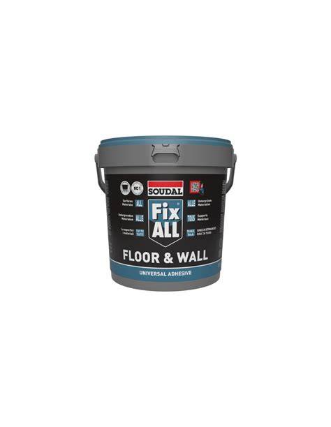 Fix All Floor&Wall montavimo pavyzdys ant sienos ir grindų