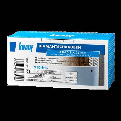 Knauf Diamantschraube XTN naudojimo pavyzdys
