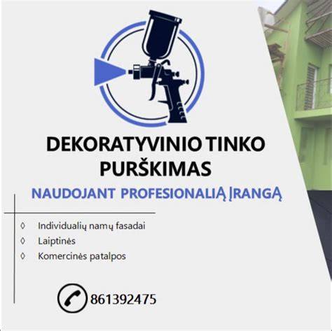 kūrinio dekoratyvinio tinko faktūrinės galimybės iliustracija