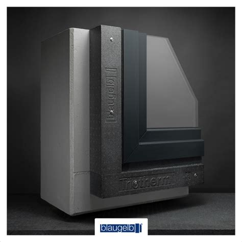 Triotherm profilis prie vitrininio lango