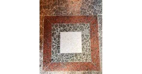 Įvairių spalvų ir tekstūrų granito plytelės