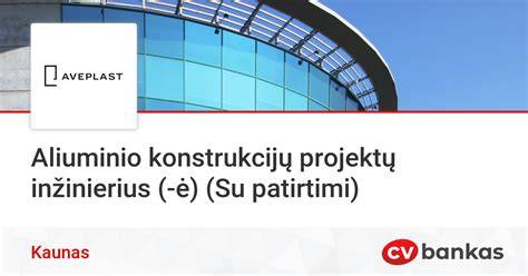 Infografika: Aliuminio konstrukcijų dalys ir jų taikymo sritis