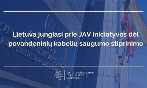 Infografika: „Povandeninių kabelių klojimo principai ir saugumo reikalavimai“