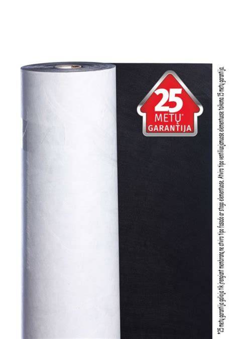DuPont Tyvek difuzinė plėvelė - visapusiška apsauga nuo vandens ir vėjo, geras garų laidumas