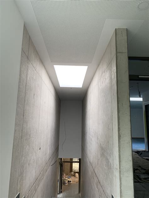 Acosorb akustinių lubų pavyzdžiai