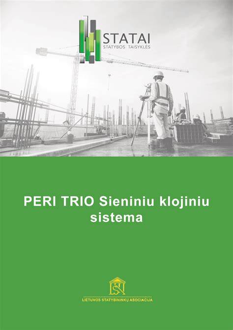 TRIO klojinių sistema paveikslėlis