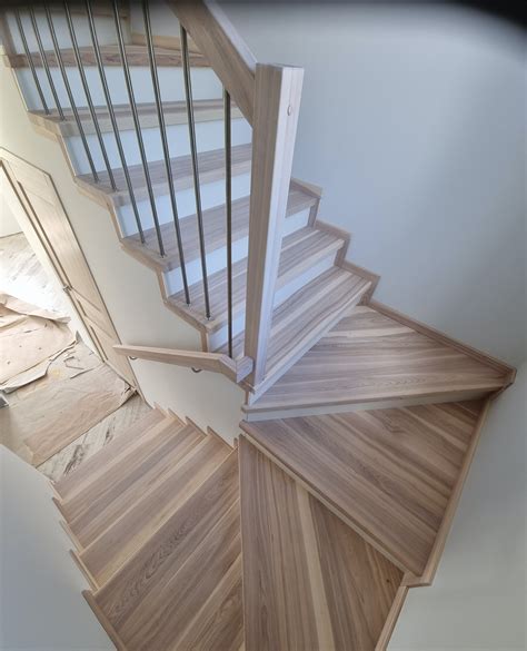 Įvairių tipų laiptų schemos