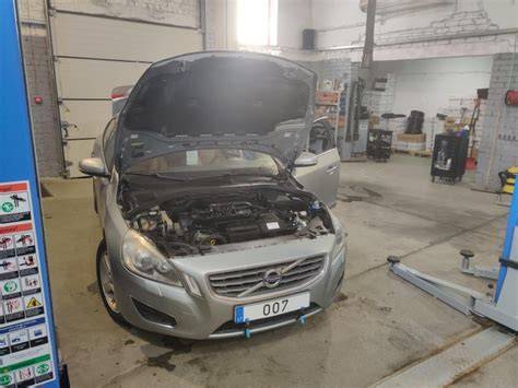 Priežiūros ir paslaugų spektras Volvo S60 servise