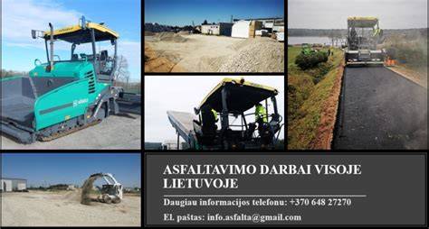 UAB ASFALTA patirtis ir tikslai (grafikas)