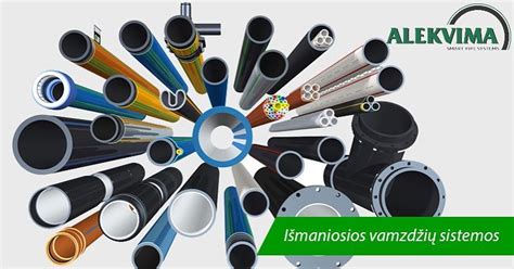 Elektra virintų vamzdžių įvairovė