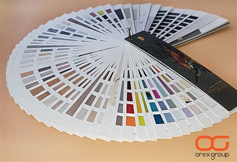 HPL plokščių spalvų ir tekstūrų pasirinkimas