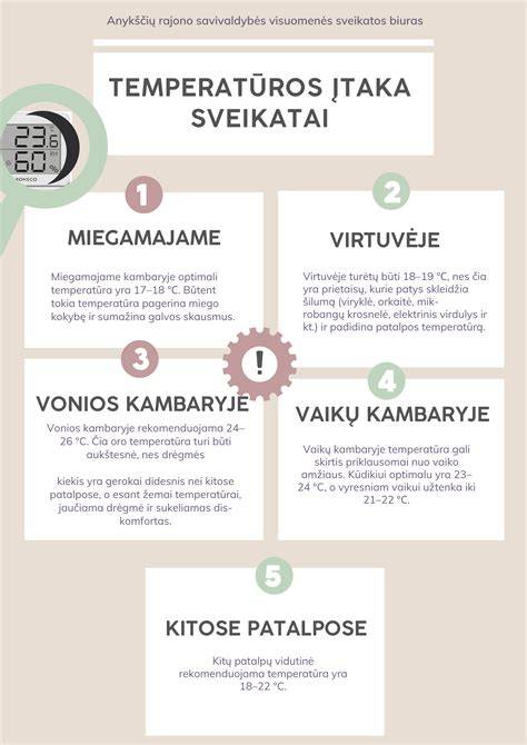 Drėgmės ir temperatūros įtaka grindims infografika