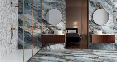 Įvairių spalvų ir raštų marmuro plytelės