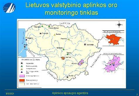 Vandens kokybės infrastruktūros schema ir monitoringo tinklas
