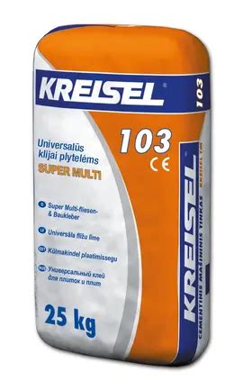 Plytelių klijų maišas