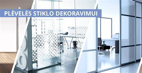 PVC organinio stiklo lakštai ir Pentaprint plėvelės pavyzdžiai.