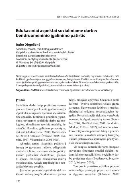 Diagram: kompetencijų sritys socialiniame darbe