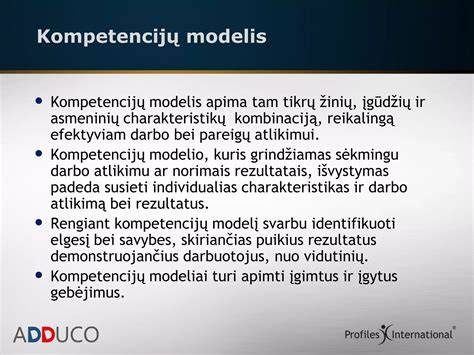 Infografika: kompetencijų modelio dermė su praktika
