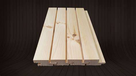 Statybinės lauko dailylentės vizualizacija: skirtingi profiliai ir paviršiai