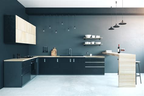 Architektūrinis betonas virtuvėje