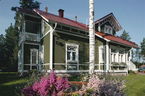 Medinio namo fasado apdailos pavyzdžiai