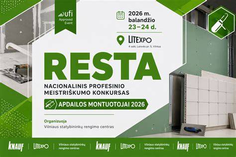 Infografika: Plytelių klojėjo darbų proceso schema