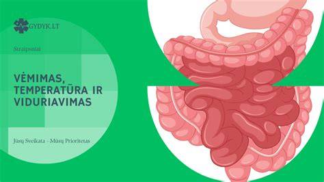 Simptomai: vėmimas ir viduriavimas