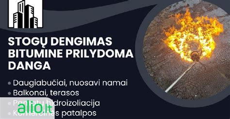 Stogas dengiamas prilydoma danga