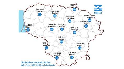 Infografika: Tūrininis pamatų gylis Lietuvoje - įšalo gylio įtaka tvorai