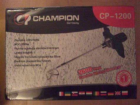 Nuotrauka: CHAMPION CP-1200 ir Onex įrangos asortimentas