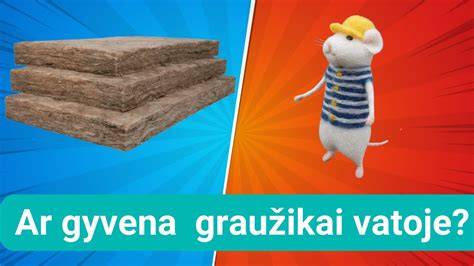 Ekose technologijos pluoštas mineralinėje vatoje