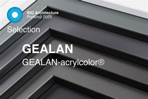 GEALAN-acrylcolor® spalvoti profiliai