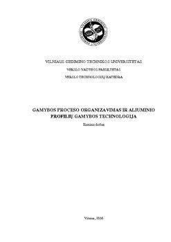 Infografika: aliuminio profilių gamybos proceso žingsniai
