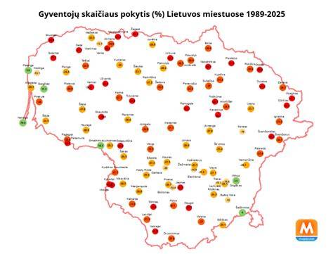 Mapa: spalvų deriniai fasadams miestuose ir regionuose