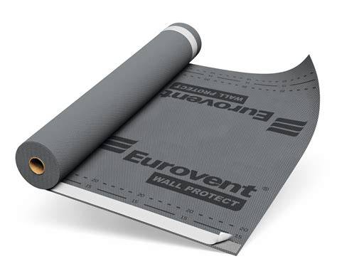 Vizualinis palyginimas: IZOSPAN-A vs. Eurovent WALL PROTECT dažniausiai naudojamų fasado sprendimų schema