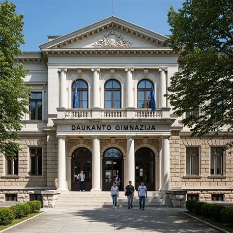Vilniaus Simono Daukanto gimnazijos vidaus erdvės