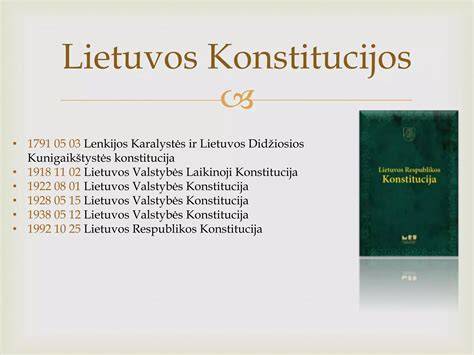 Infografika: Lietuvos konstitucijos laikotarpiai ir pagrindiniai principai