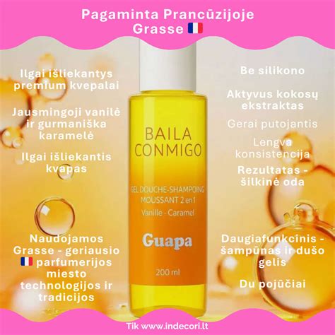 Gelis su vanilės aromatu ir tekstūra