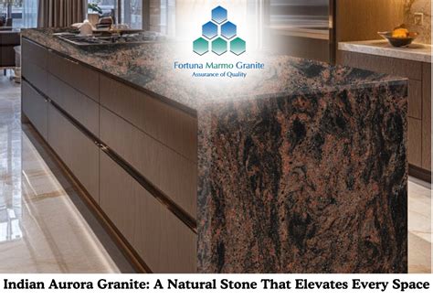 Granito Aurora raštų įvairovė