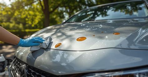 Schema: žingsniai, kaip nuvalyti cemento pieną nuo automobilio su BETOFF-BIO