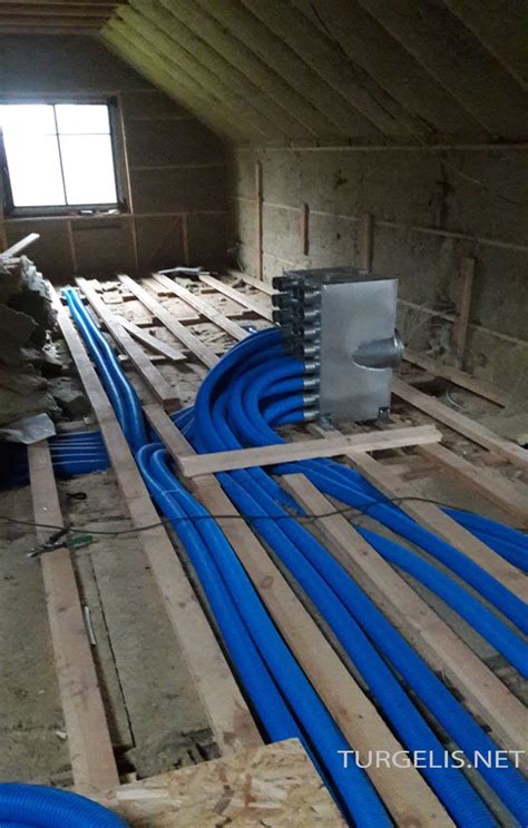 Vėdinimo sistemos elementai palėpėms