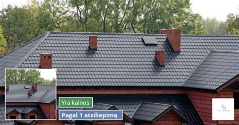įvairių tipų stogų dangos
